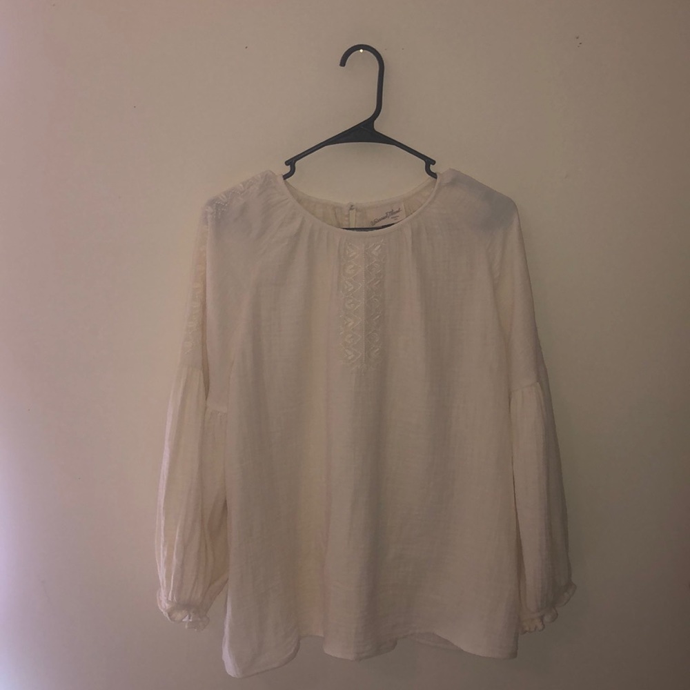 Beige blouse